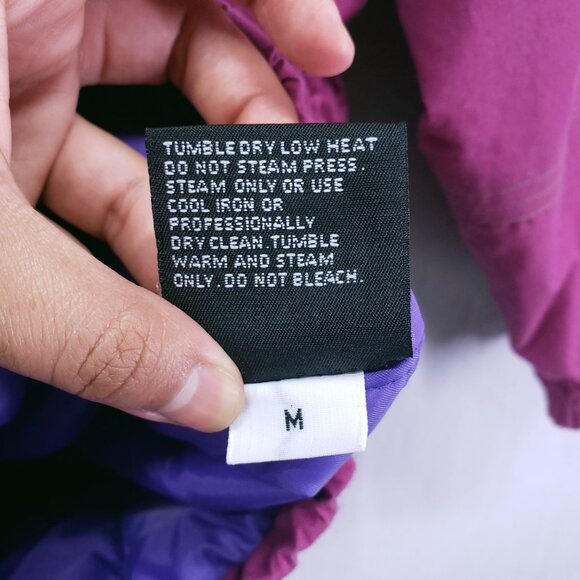 Vintage London Fog Thinsulate Multicolor Colorful Winter Ski Puffer Jacket Med - Picture 4 of 16